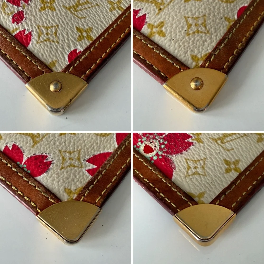 Louis Vuitton Murakami Cherry Blossom Coin Pouch / Key Pouch – Collector Piece